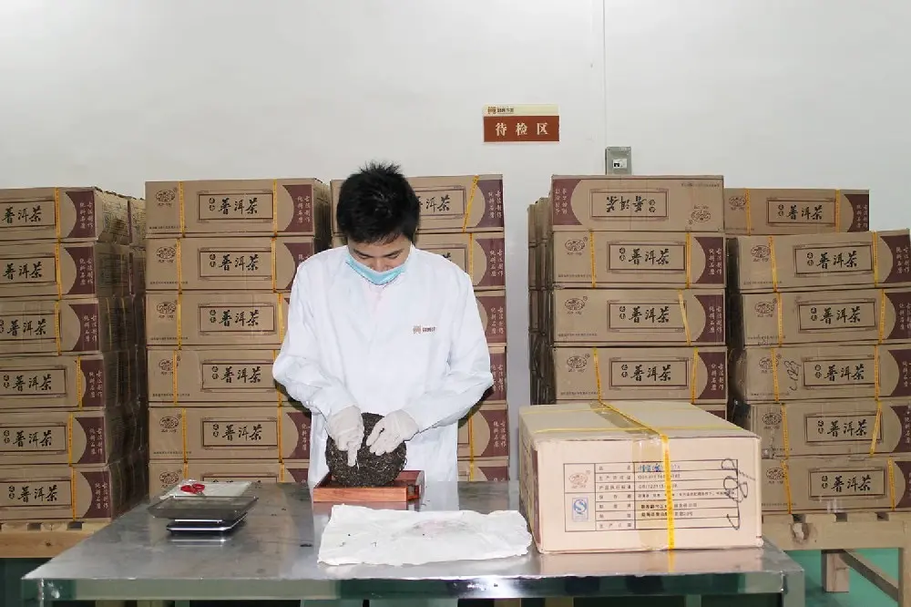 遂宁普洱茶检验展示